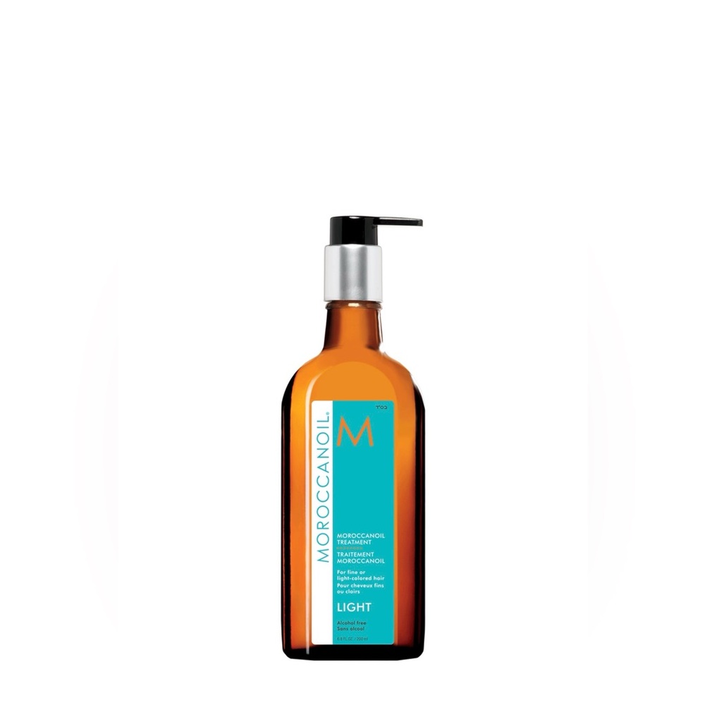 Moroccanoil Hair Treatment in Amber Bottle with Teal Label